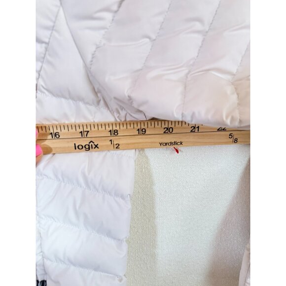 The North Face Woman's Stretch Down Jacket White Small - Picture 3 of 7